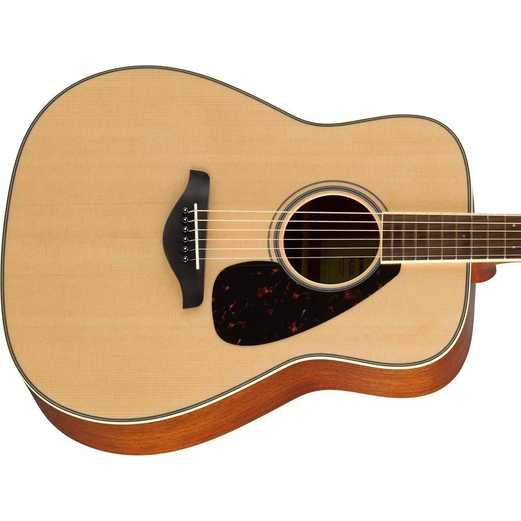 Yamaha FG820 Folk Series Natural Gloss Finish Dreadnought Acoustic Guitar